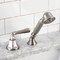 Kingston Brass KSK4308HLTR Transfer Valve Set For Roman Tub Filler, Brushed Nickel KSK4308HLTR - alternate 2